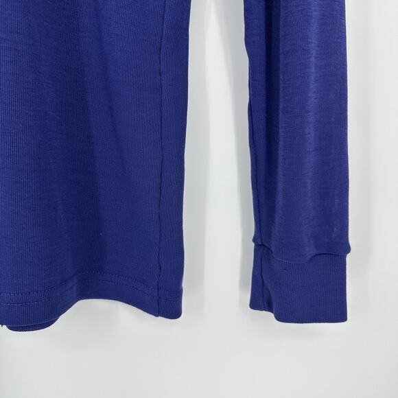 Vintage Patagonia Capilene Shirt Mens Medium Blue Long Sleeve Base Layer USA 90s - Picture 3 of 8